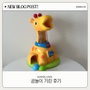 돌전후 장난감 추천 | 공놀이 기린 솔직 후기