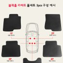 ＜묶음불가＞ 블랙홀 2중 벌집매트 5PCS 풀세트 (최저가 판매) - 대박가격 이미지