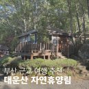 자연으로(의) 회귀 | 부산 근교 여행 대운산 국립자연휴양림 숲속의 집 솔직 후기