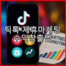 틱톡 제휴마케팅 수익창출법