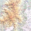 ﻿북한산 산행지도, 산행코스 및 북한산 가는 길, 가는방법 안내(형제봉능선 : 등산로입구~형제봉능선~대성문~백운대코스) 이미지
