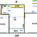 병점 진안동 투룸 (4천5백, 방2, 거실, 욕실) 이미지