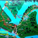 제880차(2024.10.17.목) 충북 진천군 두타산 한반도지형 공원-삼형제바위봉 + 초평호 농다리-미르309 출렁다리-하늘다리 코스 이미지