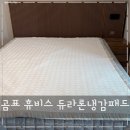 냉감패드 고를땐 휴비스 듀다론 여름매트 택하세요