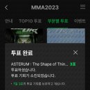 MAMA 투표인증 이미지