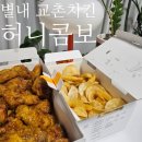 별내배달음식 교촌치킨 허니콤보 포테이토앤칩스 반반점보윙 후기