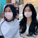 청주붙임머리 용암동 미용실더아이린에서 레이어드붙이머리&잔머리펌 하고왔어요^^