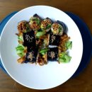 돌돌이 김밥 이미지