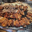 숯불에 닭 장기점 이미지