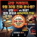 금양기업 | 금양 거래정지, 9월 30일이 분수령인 이유