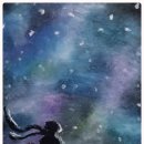 감성오일파스텔화 이미지