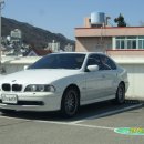 BMW E39 530i 인디오더/03년/224,623km/알파인화이트/단순1 /350만원 이미지