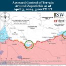 러시아 공세 캠페인 평가, 2024년 4월 3일(우크라이나 전황 이미지