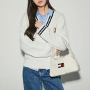 HCV패션 | 장원영 타미진스 터틀넥 니트 + 데님스커트, 숄더 여자가을코디 정보