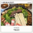 대전대흥동곱창 맛집 벽돌곱창 대흥점 한우 모듬곱창 후기
