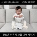 간편한 잔류 농약 ZERO(제로) 과일 세척기 뮤트온 이유식 과일 야채 세척기 후기