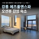 에즈풀앤스파 | 강릉 에즈풀앤스파 가성비 넘치는 통창 오션뷰 감성 숙소