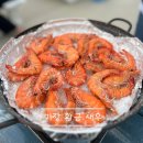 [기장] 오션뷰에서 즐기는 새우구이, 황금 새우 왕새우야시장