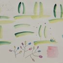 수채화 캘리그라피 초급 이미지