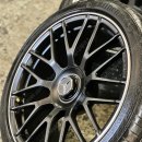 벤츠 C63AMG 퍼포먼스 정품 19인치 휠타이어 이미지