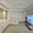 하대동286 | 창원 두산위브더센트럴 34평 A, 분위기를 살려주는 커튼 블라인드 (데코인홈 시공후기)