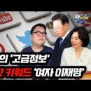 [백브리핑 라이브] SNS를 강타한 키워드 '여자 이재명'/김용민의 고급정보 이미지