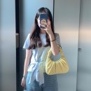 데일리룩: 가니 반팔티셔츠, JW PEI가방,키스오브라이프 반팔티셔츠,컨버스 척테일러, 스탠드오일 버터...