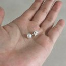 진주악세사리 | 실버 천연담수 진주 목걸이 세트 악세사리 착용후기