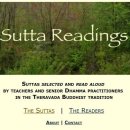 Sutta Readings Audio (영어 경전 원어민 낭독 음성) 이미지