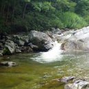 아침가리 계곡 캠핑장 이미지