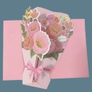 특별한날 손글씨 | [리뷰] 시들지 않는 감동, '특별한 날 꽃다발 인사 카드' 실물 후기