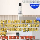 973 | 삼성 비스포크 AI 제트 청소기 VS30D973ISG 310W 새틴 그레이지 침구브러시추천(단독 최저가 101만원!)