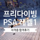 서울 송파 프리다이빙 PADI PSA 레벨1 자격증 합격 후기 내돈내산