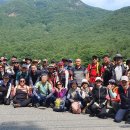 사천삼천포 일요산악회 주행봉 - 백화산(한성봉) 산행하다 이미지