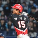 데뷔 최초' 박재현 멀티포 폭발+'역대 최초' 4안타 4홈런 아데를린...괴력의 타이거즈포, 8-2 대승 이미지