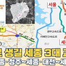 앞으로 생길 세종 3대 교통망...서울~세종·세종~청주·대전~세종~충북 CTX 이미지