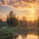 바다노을 이미지