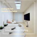 강변길입구 게이트 | 🌿 미앤데코 미사 하남 커튼 업체 ㅣ 미사강변스타힐스 아파트 거실 이중커튼 시공후기 🍃