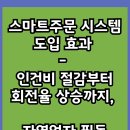 스마트주문 시스템 도입 효과 – 인건비 절감부터 회전율 상승까지, 자영업자 필독