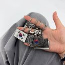 6.25참전학도병  | 6.25 참전용사님의 희생을 기억하며, 인프레쉬 태극기 키링