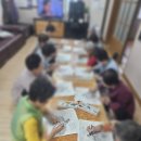 행복한마을한양경로당 | 문화가 꽃피는 경로당, 평지마을 어르신들과 함께한 모란도 쿠션 만들기 공예체험 수업 후기