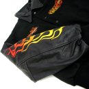 H-D Custom Embroidery Leather Jacket / Ultra Rare Leather Travel Suit Case 이미지