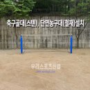 서울상암초등학교 | [우리스포츠산업]서울상암초등학교_축구골대(스텐), 단면농구대(철재) 설치