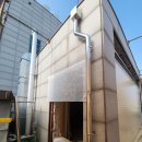 실왕길 | 옥상 빗물배수 스텐우수배관 설치