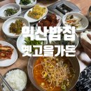 고을돈 | 익산밥집 옛고을가든 백반점심 후기
