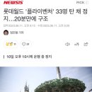 롯데월드 '플라이벤처' 33명 탄 채 정지…20분만에 구조 이미지