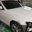 e-모터스 | [경기 김포] 벤츠 E클래스 5세대 E220d 익스클루시브...본넷·휀더 판금도색 + 라이트 교환) - MG모터스