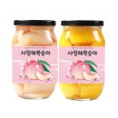 쿠폰X마감) 복숭아 병조림 백도/황도/천도 세일 5900원 이미지