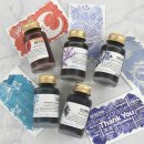 소라캣 | 만년필용 색분리 잉크 3종(칼라버스, 잉크 인스티튜트) 실제 발색, 비교, 사용 후기