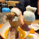 어제 내린 비와 바람의 마법이에요